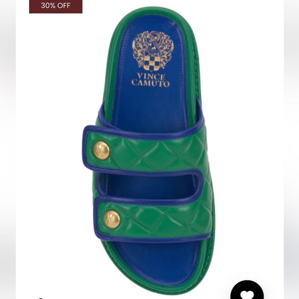 Vince Camuto Graysin Quilted Slide